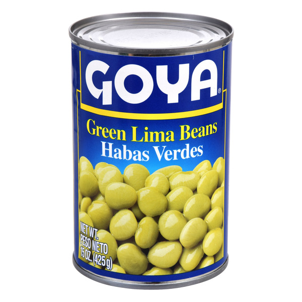 Canned Meat, Seafood & Beans Goya Green Lima Beans hero