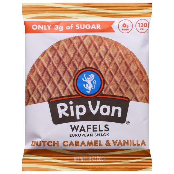 Cookies & Cakes Rip Van Wafels Wafels, Dutch Caramel & Vanilla hero