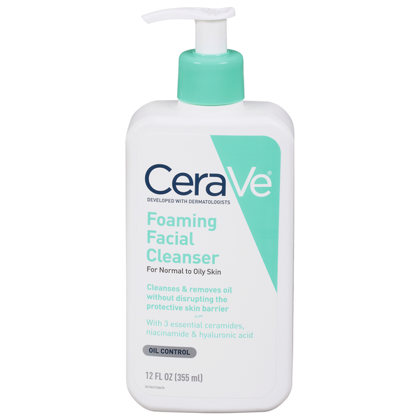 Body Lotions & Soap CeraVe Facial Cleanser, Foaming hero