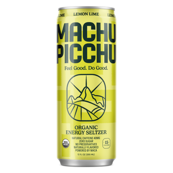 Energy & Sports Drinks Machu Picchu Energy Zero Sugar, Lemon Lime, Energy Seltzer hero