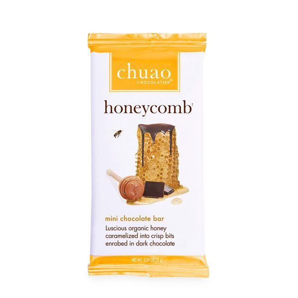 Candy & Chocolate Chuao Chocolatier Honeycomb, Mini Bar Dark Chocolate hero