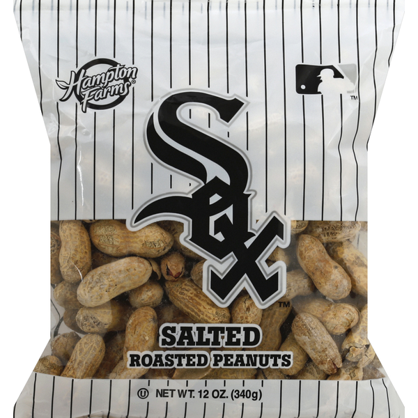 Nuts, Seeds & Dried Fruit Hampton Farms Peanuts, Sox, Salted, Roasted hero