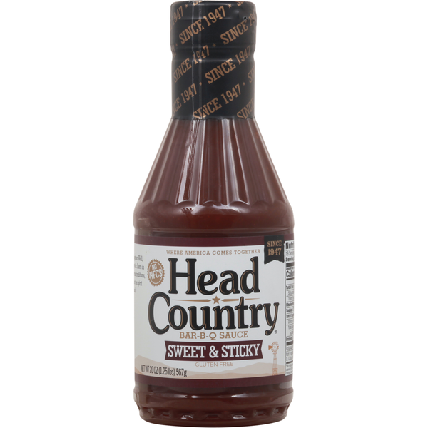 Marinades & Meat Preparation Head Country Bar-B-Q Sauce, Sweet & Sticky hero