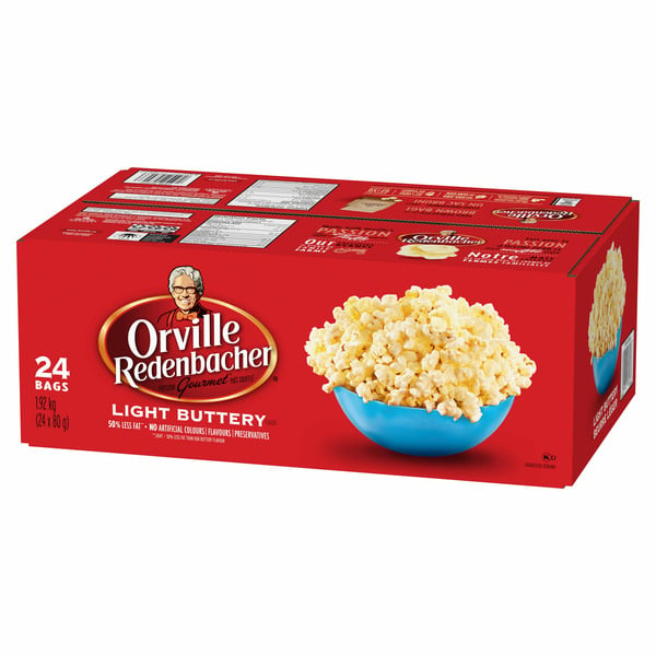 Costco Orville Redenbacher's Popcorn, Light Buttery Flavour Same-Day ...