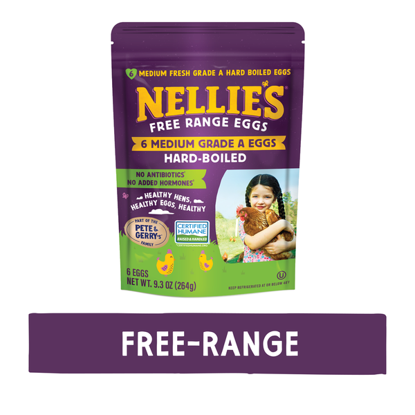 Eggs Nellies Nellie's Free Range Hard-Boiled Eggs hero