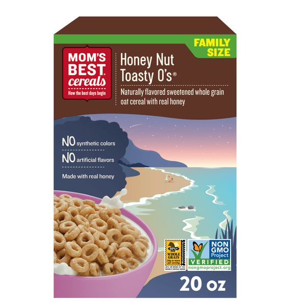 Cereal Mom's Best Honey Nut Toasty O's Breakfast Cereal hero