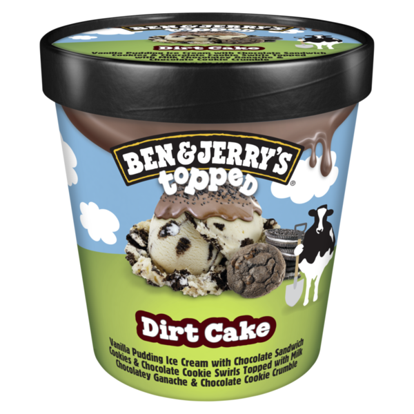 Ice Cream, Novelties & Ice Ben & Jerry's Ice Cream Dirt Cake Topped hero