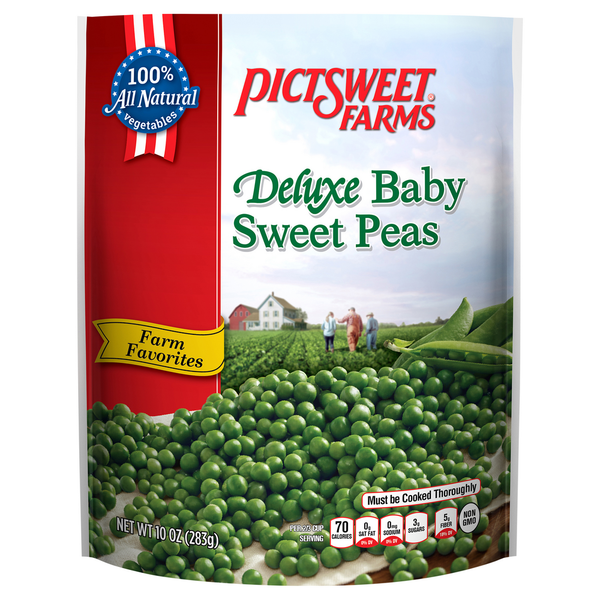 Frozen Produce Pictsweet Farms Farm Favorites Deluxe Baby Sweet Peas hero