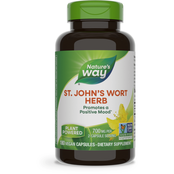 Stress & Sleep Aids Nature's Way St. Johns Wort Herb hero