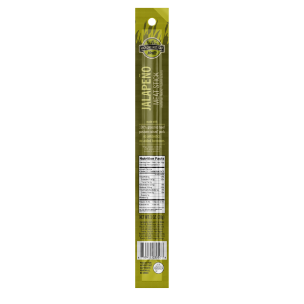 Packaged Meat Hickory Nut Gap  Jalapeno Meat Stick hero