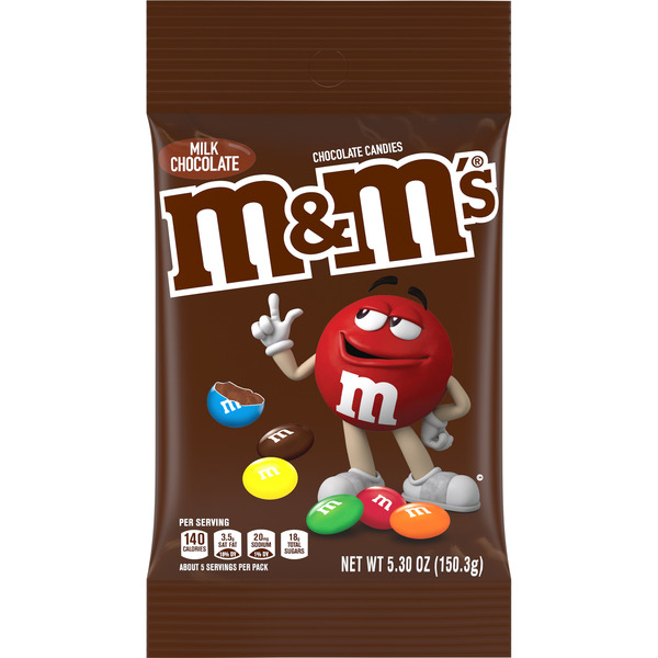 Candy & Chocolate M&M's Milk Chocolate Candy Peg hero