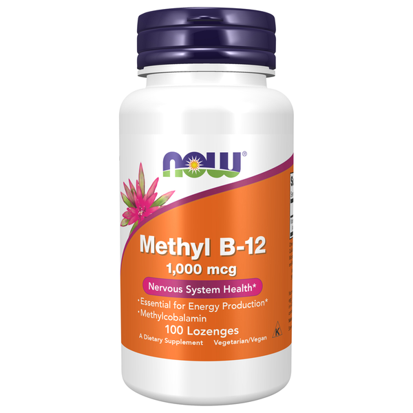 Dietary Supplements NOW Methyl B 12 1,000 mcg hero