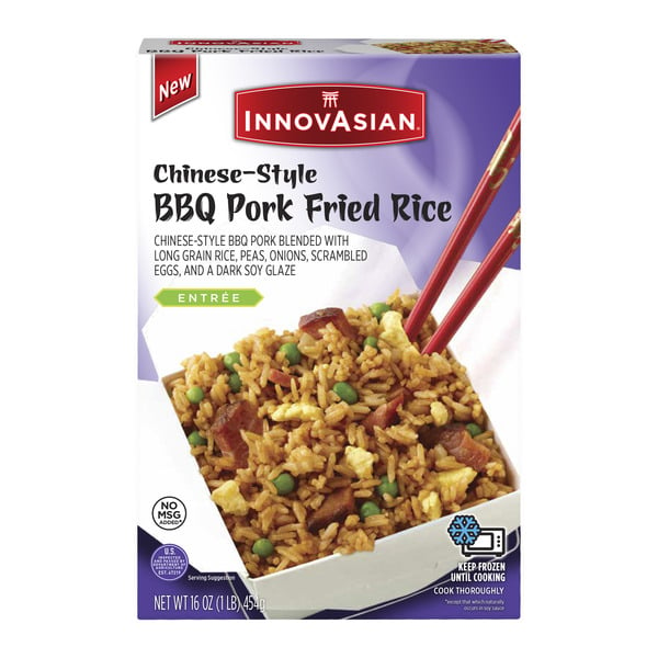 Frozen Meals InnovAsian Chinese-Style BBQ Pork Fried Rice, Frozen Entrée hero