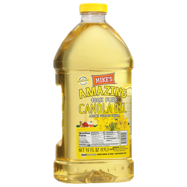 Mike's Canola Oil, Amazing, 100% Pure hero