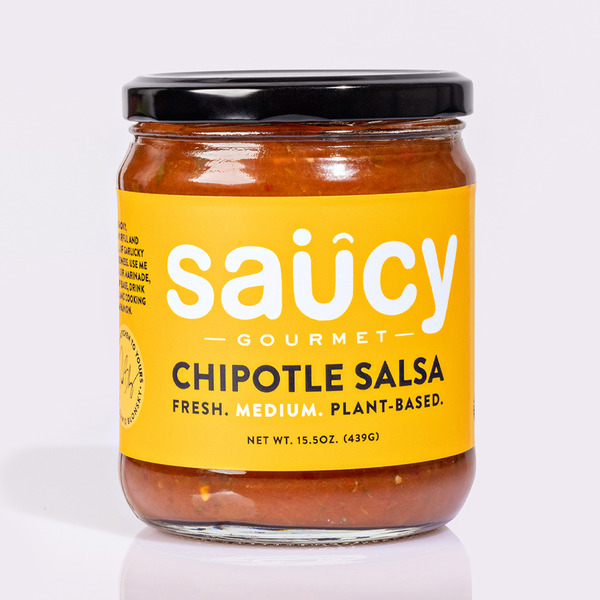 Condiments Saucy Gourmet Chipotle Salsa, Medium hero