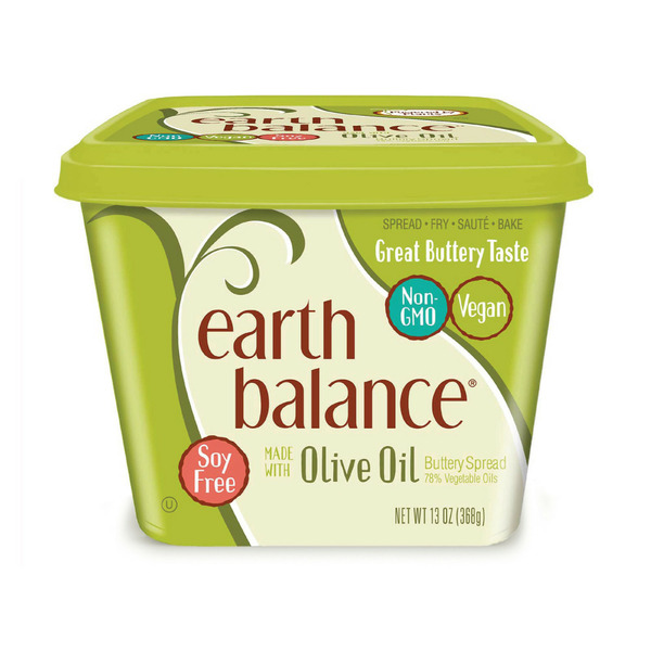 Soy & Lactose-Free Earth Balance Olive Oil Buttery Spread, Margarine hero