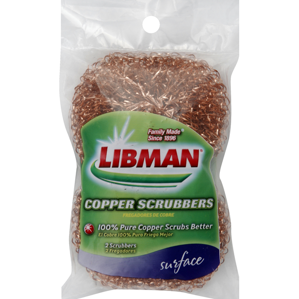 Cleaning Products Libman Copper Scrubbers hero