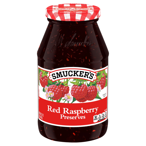 Spreads Smucker's Preserves, Red Raspberry hero