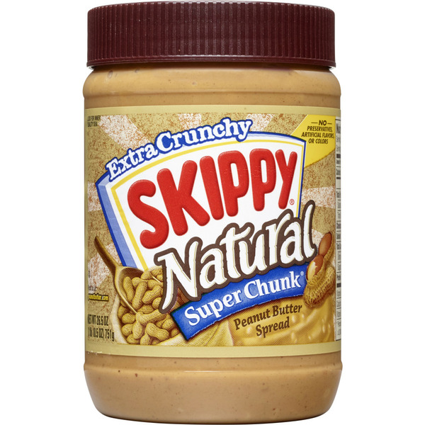 Spreads SKIPPY Super Chunk Natural Peanut Butter Spread hero