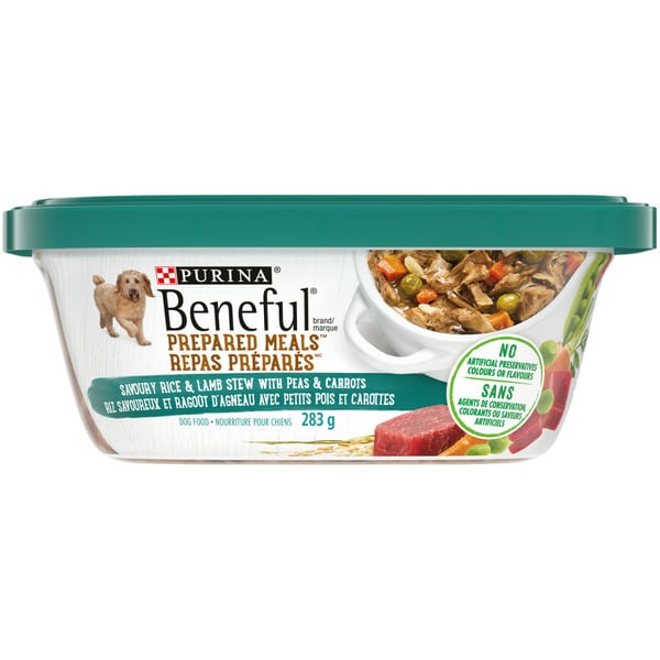 Dog Food & Care Purina Beneful Prepared Meals Savoury Rice & Lamb Stew hero