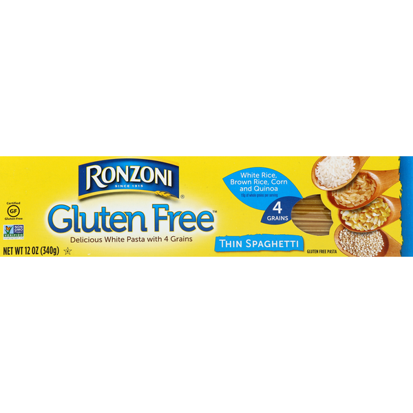 Dry Pasta Ronzoni Gluten Free Thin Spaghetti Pasta hero