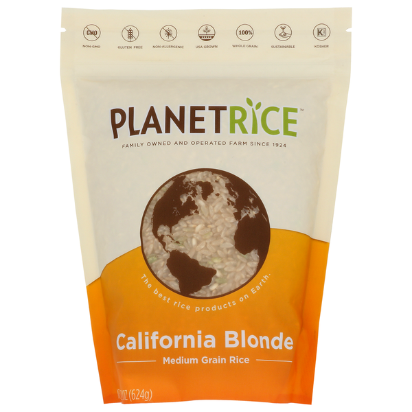 Grains, Rice & Dried Goods Planet Rice California Blonde Rice hero