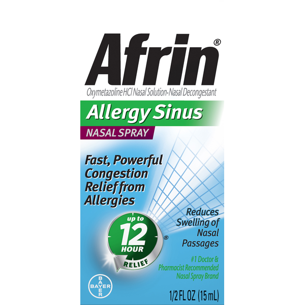 Cold, Flu & Allergy Afrin Nasal Spray, Allergy Sinus hero