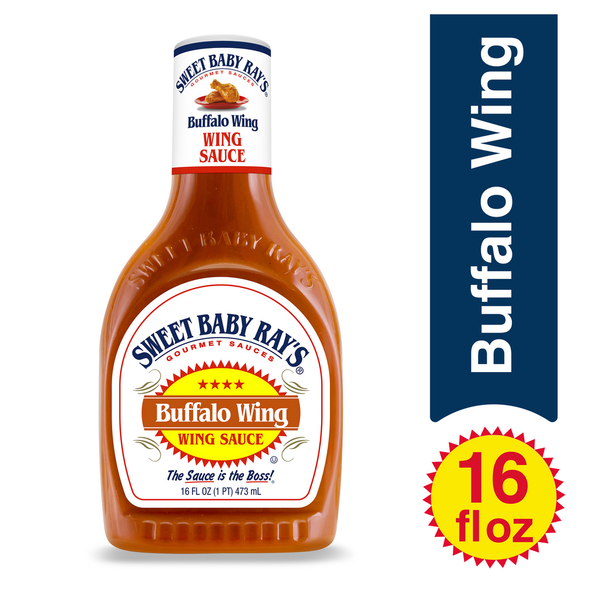 Marinades & Meat Preparation Sweet Baby Ray's Wing Sauce, Buffalo Wing hero