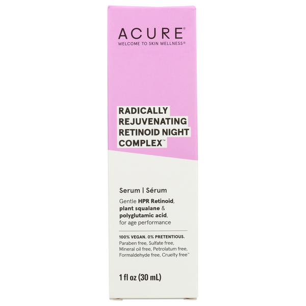 ACURE Radically Rejuvenating Retinoid Overnight Complex hero