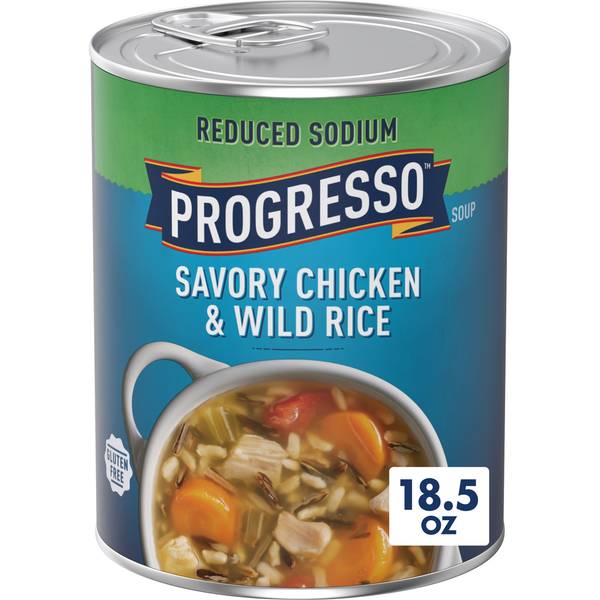 Soup, Broth & Bouillon Progresso Savory Chicken & Wild Rice Soup hero