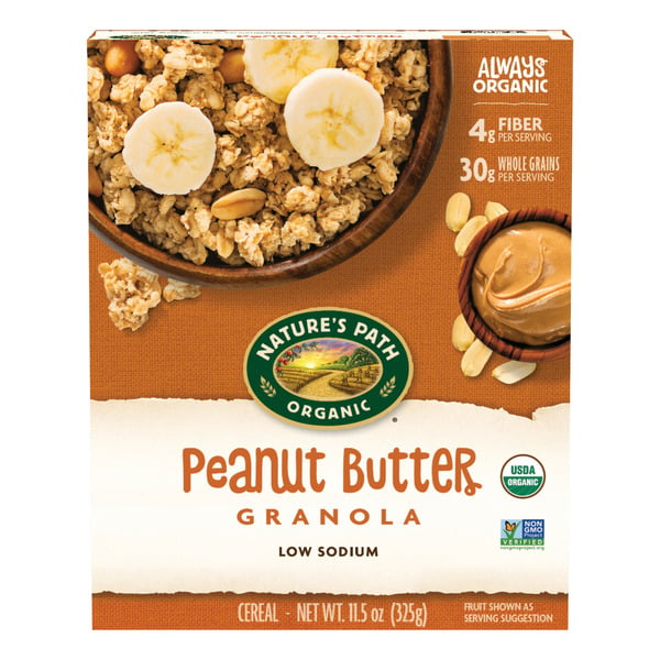 Cereal Nature's Path Peanut Butter Granola hero