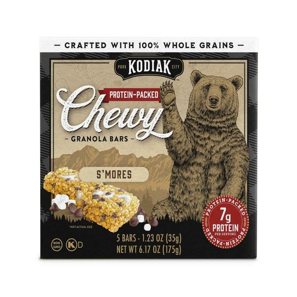 Kodiak Cakes S'mores Chewy Bars hero