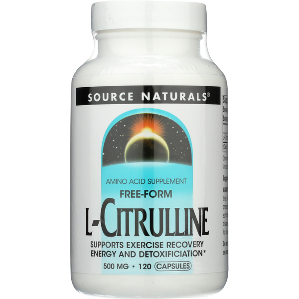 Amino Acids Source Naturals L-Citrulline 500Mg Caps 120C hero