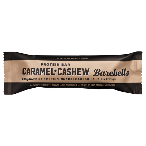 Protein & Meal Replacements Barebells Protein Bar, Caramel Cashew hero