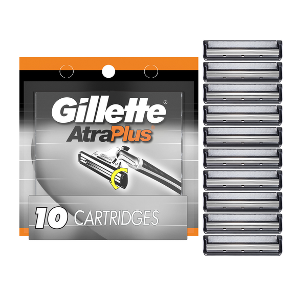 Shave Needs Gillette Atra Plus Mens Razor Blade Refill Cartridges hero