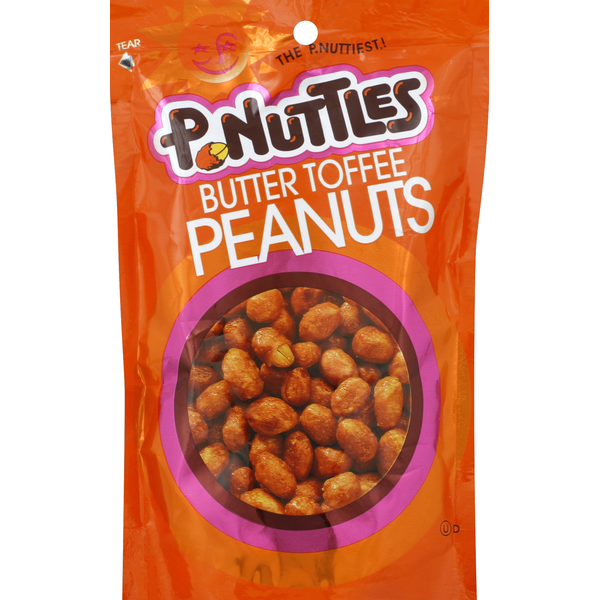 Nuts, Seeds & Dried Fruit P-Nuttles Peanuts, Butter Toffee hero