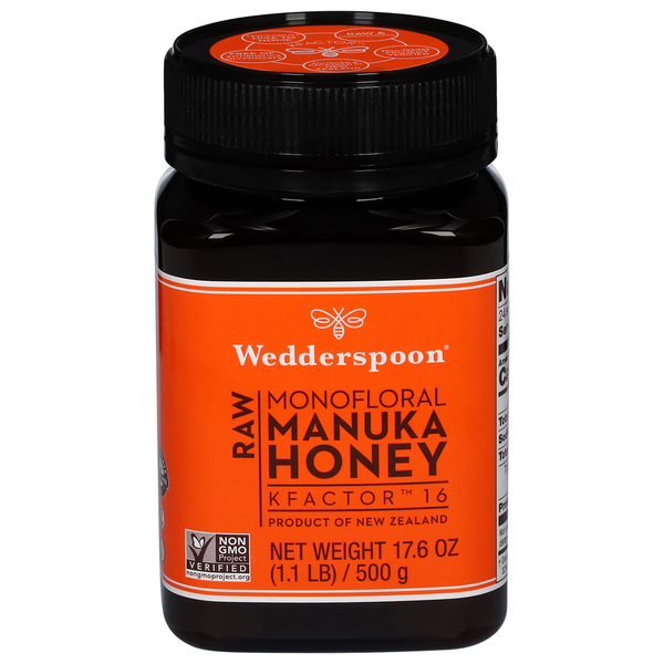 Dietary Supplements Wedderspoon Honey, Raw, Monofloral, Manuka hero