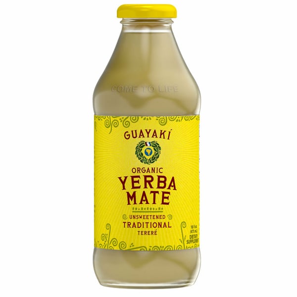 Refrigerated Guayakí Organic Unsweetened Traditional Terere hero