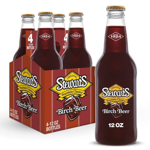 Beers & Coolers Stewart's Birch Beer Made with Sugar hero