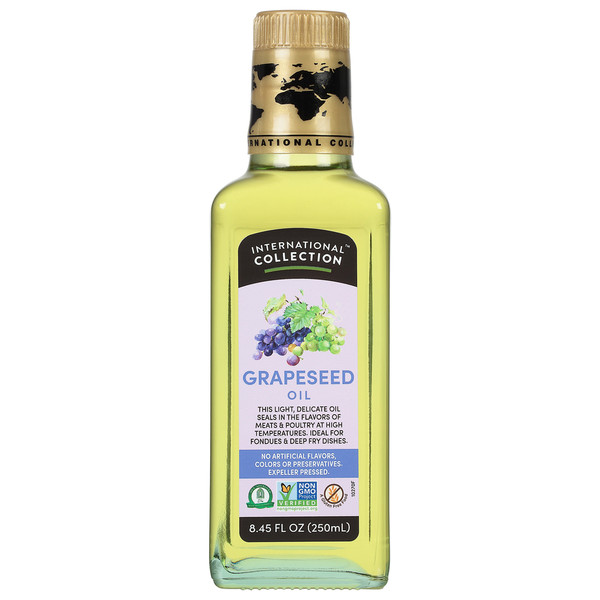 Salad Dressing, Oils & Vinegars International Collection Grapeseed Oil hero