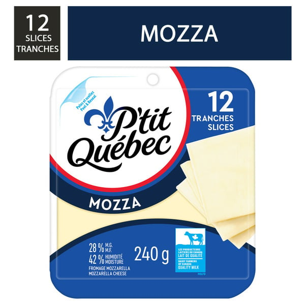 P'tit Québec Cheese Mozzarella Slices hero