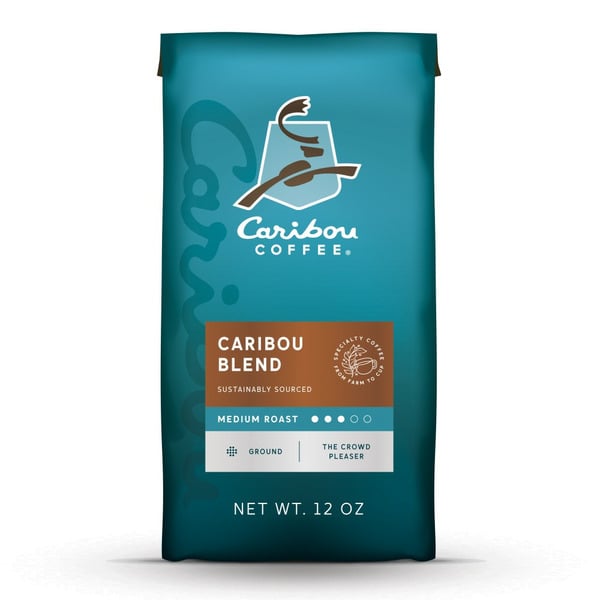 Coffee Caribou Coffee Caribou Blend, Medium Roast Ground Coffee, Bag hero