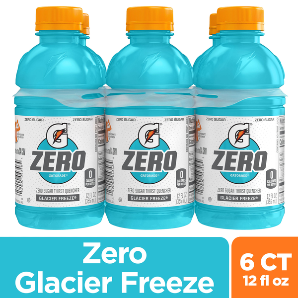 Energy & Sports Drinks Gatorade Thirst Quencher, Zero Sugar, Glacier Freeze hero