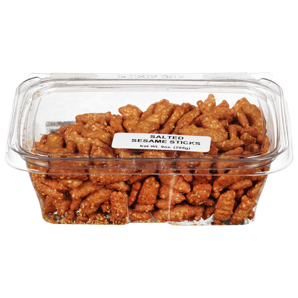 Crackers JLM Manufacturing Sesame Sticks, Salted hero