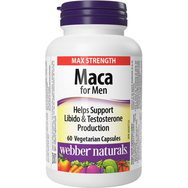 Vitamins & Supplements Webber Naturals Maca For Men hero