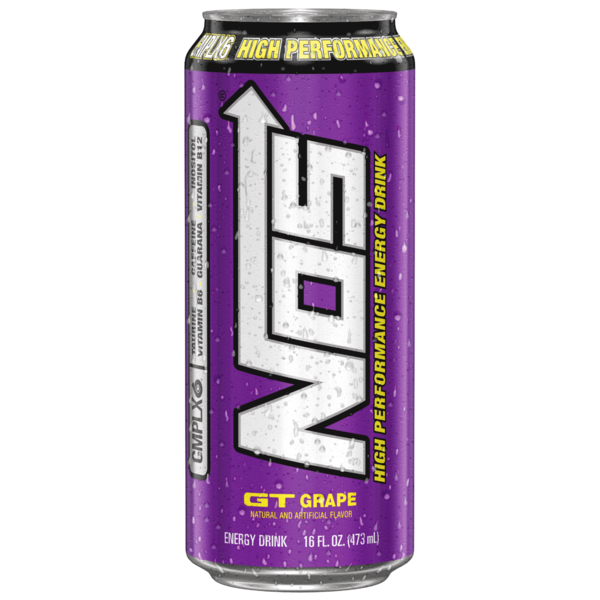 Energy & Sports Drinks NOS Grape hero