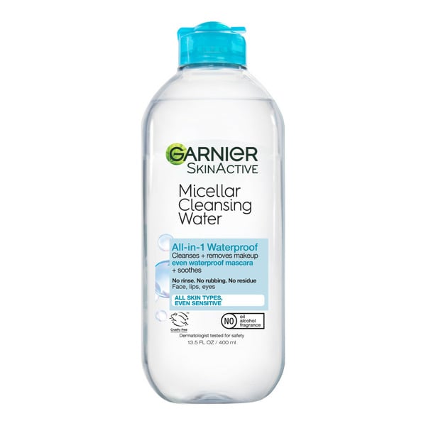 Facial Care Garnier Cleansing Water, Removes Waterproof Makeup, hero