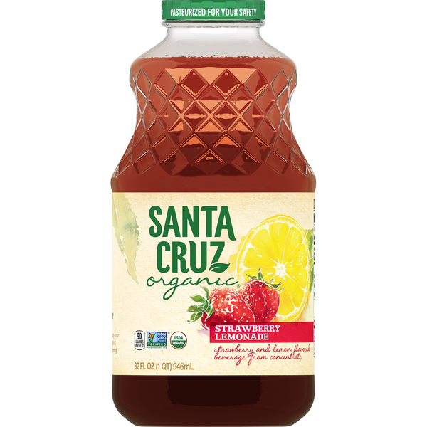 Juice & Nectars Santa Cruz Organic Organic Strawberry Lemonade hero