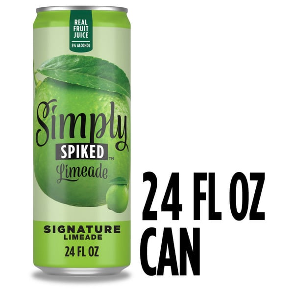 Beers & Coolers Simply Spiked Signature Limeade hero