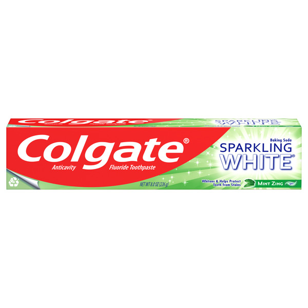 Oral Hygiene Colgate Whitening Toothpaste, Mint Zing hero